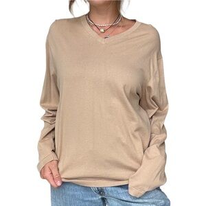 Banana Republic Luxe v-neck long sleeve